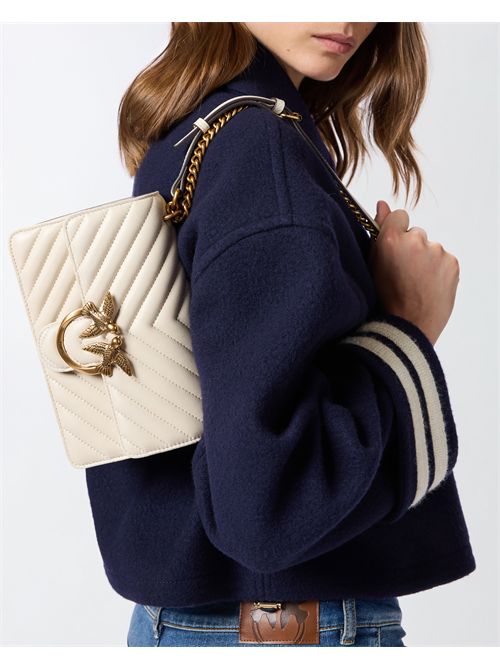 Mini Love Bag One Chevron PINKO | 100074A0GK/Z14Q